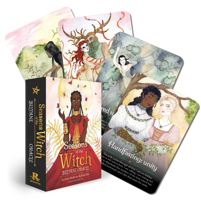 Seasons of the Witch – Beltane Oracle: 44 gilded-edge cards and 144 page book By Lorriane Anderson, Juliet Diaz, Giada Rose (Illustrator) Cover Image