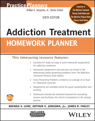 Addiction Treatment Homework Planner (PracticePlanners)