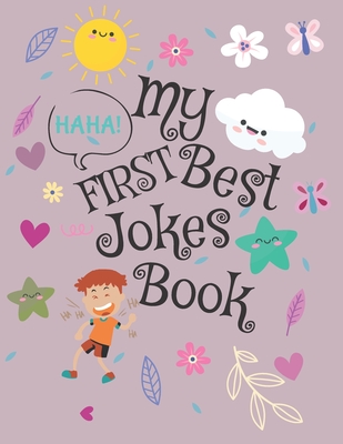 My First Jokes Book: For kids, different funny jokes - 40 colored pages -  8,5x11 (Paperback) | Hooked