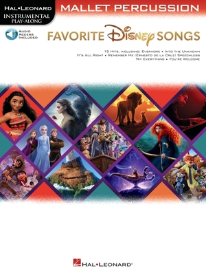 Favorite Disney Songs: Instrumental Play-Along for Mallet Percussion Cover Image