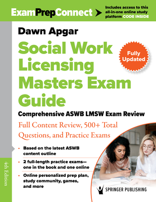 Social Work Licensing Masters Exam Guide: Comprehensive ASWB Lmsw Exam Review with Full Content Review, 500+ Total Questions, and Practice Exams Cover Image