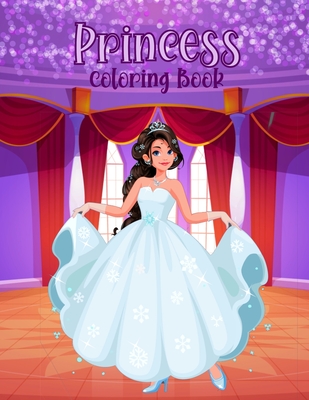 Princess Coloring Book: For Kids Ages 6 - 11 By Chroma Creations Cover Image