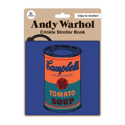Andy Warhol Crinkle Fabric Stroller Book By Mudpuppy, Andy Warhol (By (artist)) Cover Image