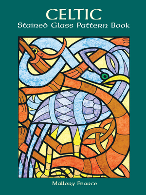 Celtic Stained Glass Pattern Book Cover Image