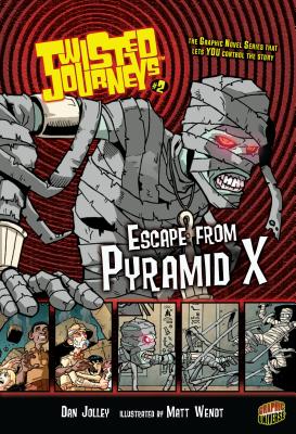 Escape from Pyramid X: Book 2 (Twisted Journeys (R) #2) Cover Image