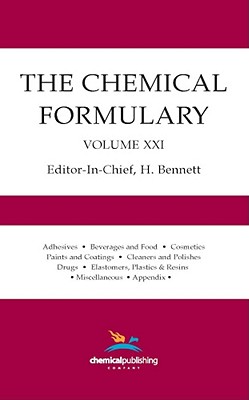 The Chemical Formulary, Volume 21 Cover Image
