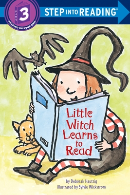 Little Witch Learns to Read (Step into Reading) By Deborah Hautzig, Sylvie Wickstrom (Illustrator) Cover Image