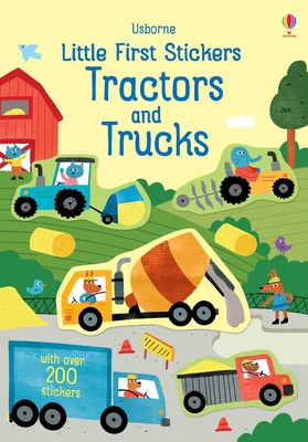 Little First Stickers Tractors and Trucks Cover Image