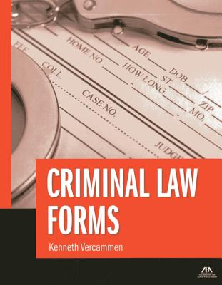 Criminal Law Forms [with Cdrom] [With CDROM] Cover Image