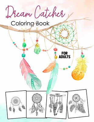 WITCH DREAMCATCHER COLORING BOOK: Relaxing Coloring Book for
