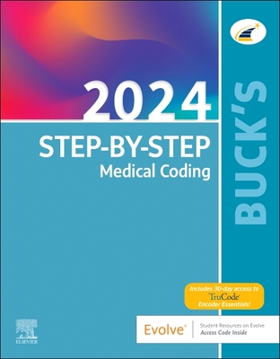 Buck's Step-By-Step Medical Coding, 2024 Edition Cover Image
