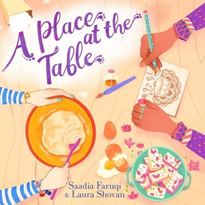 A Place at the Table Lib/E By Caitlin Kelly (Read by), Laura Shovan, Saadia Faruqi Cover Image