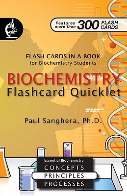 Biochemistry Flashcard Quicklet: Flash Cards in a Book for Biochemistry Students Cover Image