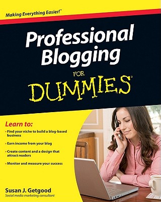 Professional Blogging for Dummies Cover Image