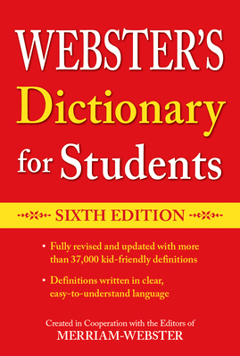 Webster's Dictionary for Students, Sixth Edition cover