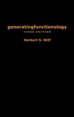 generatingfunctionology: Third Edition Cover Image