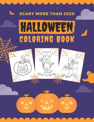 Halloween Coloring Books for Kids Ages 4-8: Halloween Books for