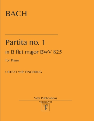 Partita No 1 In B Flat Major Bwv 5 Urtext With Fingering Brookline Booksmith