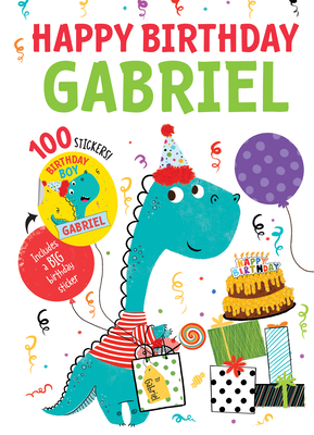 Gabriel's Birthday Coloring Book Kids Personalized Books: A