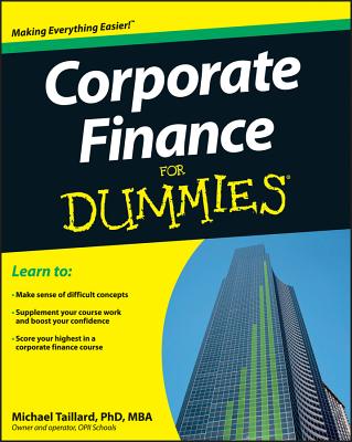 Corporate Finance For Dummies Cover Image