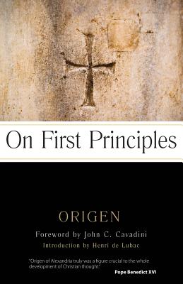 On First Principles By Origen, John C. Cavadini (Foreword by), Henri de Lubac (Introduction by) Cover Image