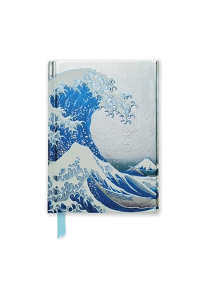 Hokusai: The Great Wave (Foiled Pocket Journal) (Flame Tree Pocket Notebooks) By Flame Tree Studio (Created by) Cover Image