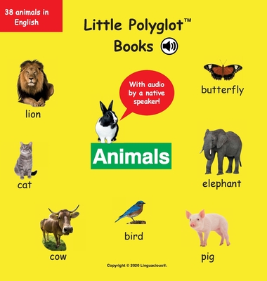 Animals: English Vocabulary Picture Book (with Audio by a Native Speaker!) Cover Image