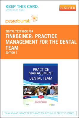 Practice Management for the Dental Team - Elsevier eBook on Vitalsource (Retail Access Card) Cover Image