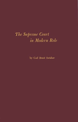 The Supreme Court in Modern Role Cover Image