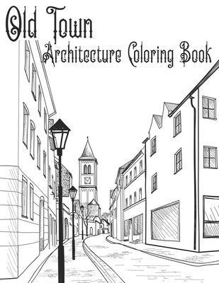 Adult Coloring Book - Cityscapes