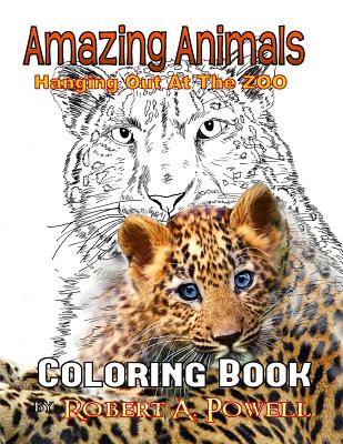 Amazing Animals: Coloring Book (Paperback) | Hooked