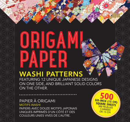 Origami Paper Washi Patterns By Peter Pauper Press (Created by) Cover Image