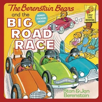 The Berenstain Bears and the Big Road Race (First Time Reader) Cover Image