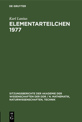 Elementarteilchen 1977 Cover Image