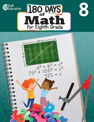 180 Days of Math for Eighth Grade: Practice, Assess, Diagnose (180 Days of Practice) Cover Image