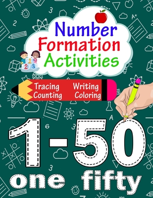 Number Tracing Book: Trace Numbers Writing Practice Workbook for