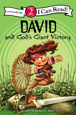 David and God's Giant Victory: Biblical Values, Level 2 (I Can Read! / Dennis Jones) By Dennis Jones (Illustrator), Zondervan Cover Image