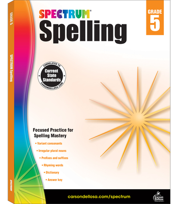 Spectrum Spelling, Grade 5: Volume 32 Cover Image