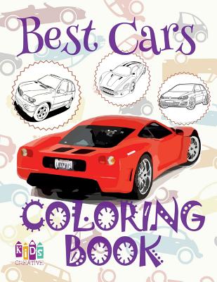 Supercars Coloring Book: Cars coloring books for kids ages 4-8