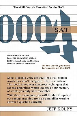 SAT 4000: The 4000 Words Essential for the SAT Cover Image