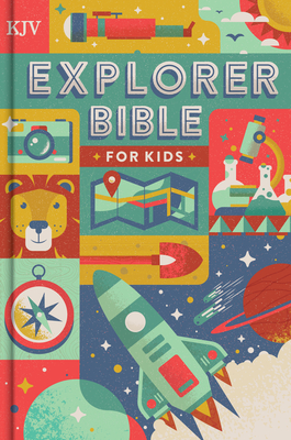 KJV Explorer Bible for Kids, Hardcover: Placing God’s Word in the Middle of God’s World Cover Image