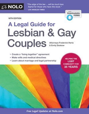 A Legal Guide for Lesbian & Gay Couples By Frederick Hertz, Emily Doskow Cover Image