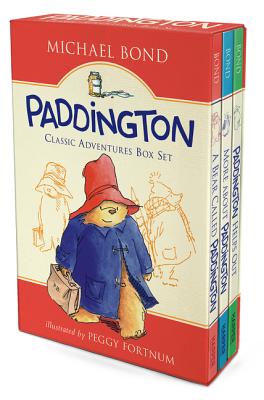 Paddington Classic Adventures Box Set: A Bear Called Paddington, More About Paddington, Paddington Helps Out By Michael Bond, Peggy Fortnum (Illustrator) Cover Image