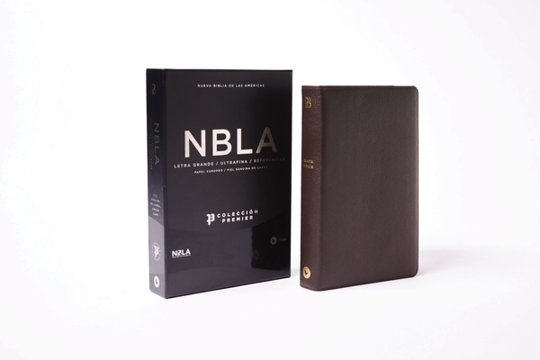 Nbla Biblia Ultrafina, Letra Grande, Colección Premier, Café: Edición Limitada By Vida, Nbla-Nueva Biblia de Las Américas Cover Image