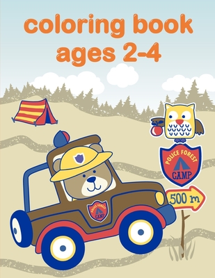 Coloring Book Ages 2-4: Coloring Book, Relax Design for Artists with fun and easy design for Children kids Preschool (Sport World #12)