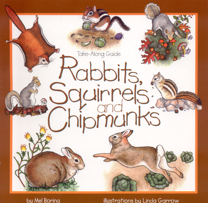 Rabbits, Squirrels and Chipmunks: Take-Along Guide (Take Along Guides) By Mel Boring, Linda Garrow (Illustrator) Cover Image