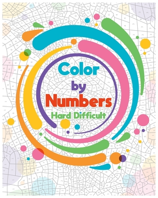 Adult Color By Number Coloring Book: Extreme Color by Numbers Intermediate  to Advanced (Paperback)