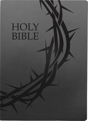 Kjver Holy Bible, Crown of Thorns Design, Large Print, Black Ultrasoft: (King James Version Easy Read, Red Letter) (King James Version Easy Read Bible)