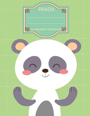 Composition Notebook: Panda Notebook (School Notebook) - 108 Page Softback Latge Print 8.5