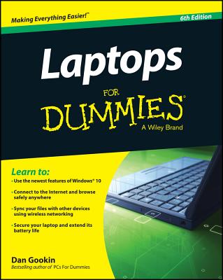 Laptops for Dummies By Dan Gookin Cover Image